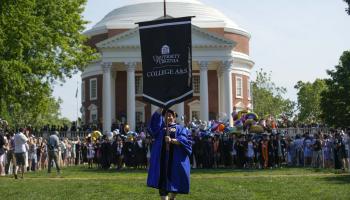 Graduation on May 21, 2022 at the University of Virginia