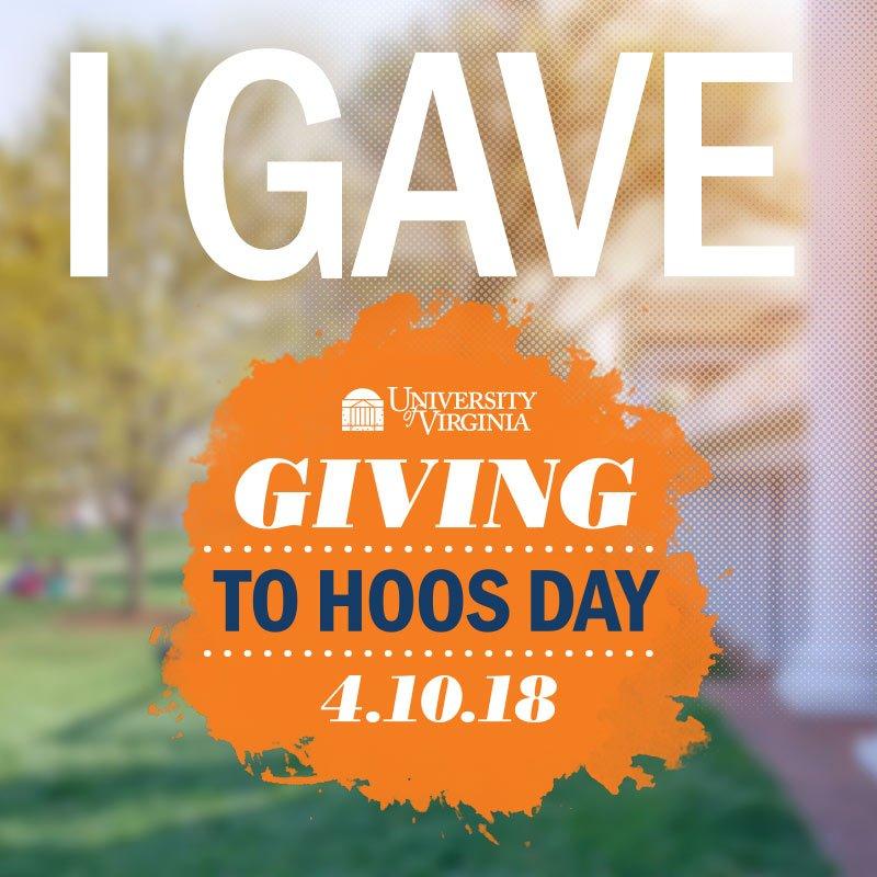 Giving to Hoos Day 