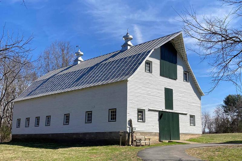 Conly Greer built this barn in 1937-38 to demonstrate to Black farmers the newest, most efficient and sanitary methods in farming.
