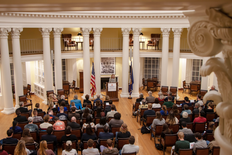 The UVA Center for German Studies celebrated its 10-year anniversary with a public lecture in the Rotunda Dome Room.