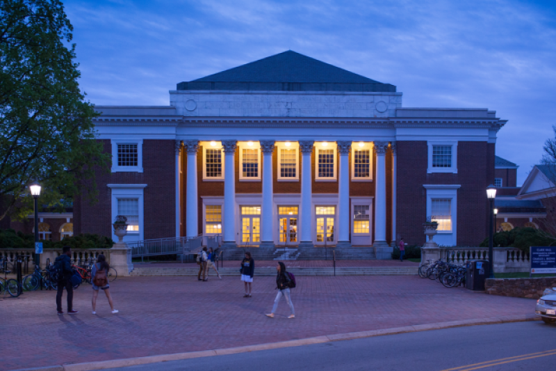 Clark Hall aa the University of Virginia
