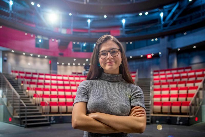 Payton Moledor plans to study acting and attend as many productions as she can while spending three months in London this fall.