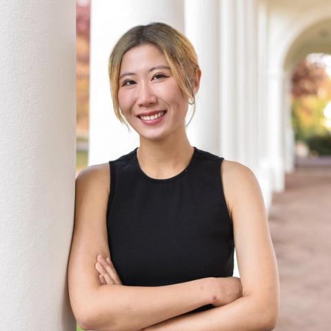Drama major and Miller Arts Scholar Cecilia Huang