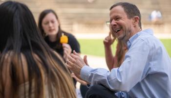 Christopher Krentz, associate professor of English