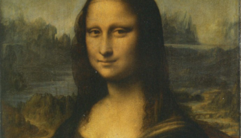 Louvre Mona Lisa by Leonardo Da Vinci
