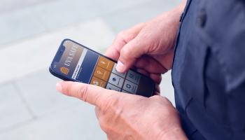 An iphone being held with the new safety app on it The new UVA Ready app is one of many ways to stay safe and informed on Grounds