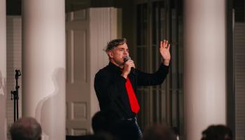 Slavic Studies’ Stanley Stepanic Draws Closing Act at UVA’s ‘Double Take’ Event