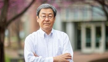 Portrait photo of the late Biology professor Masashi Kawasaki.