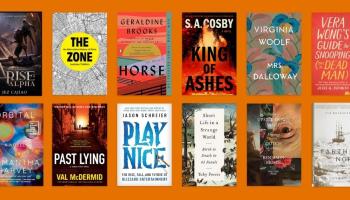 Photo illustration of the covers of 10 books recommended for summer reads.