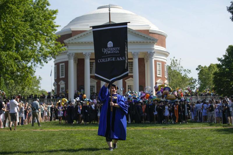 Graduation on May 21, 2022 at the University of Virginia