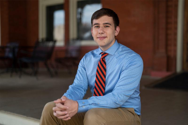 Grant GianGrasso, a scientist and musician who helped organize jazz performances at La Maison Française, the University’s French House, will study clinical medicine at the University of Oxford as a Rhodes Scholar.