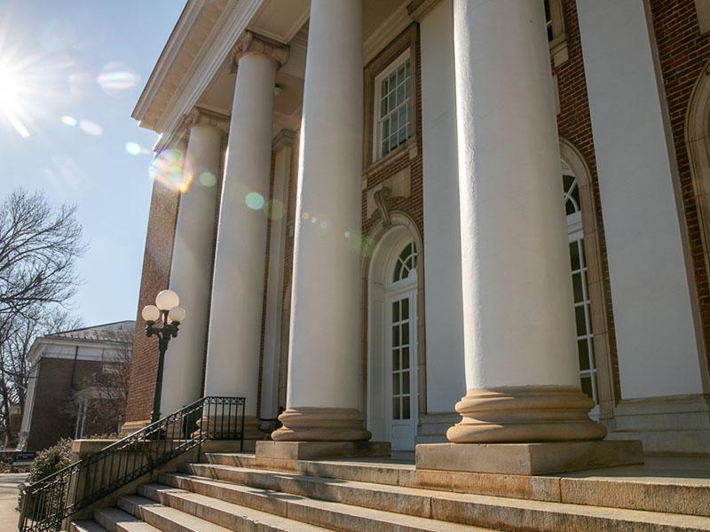 UVA's Minor Hall, home of the Carter G. Woodson Institute for African-American and African Studies