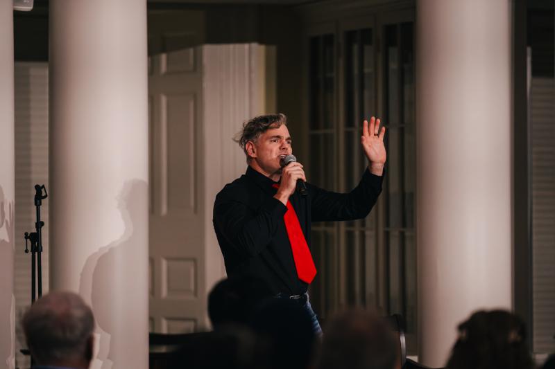 Slavic Studies’ Stanley Stepanic Draws Closing Act at UVA’s ‘Double Take’ Event