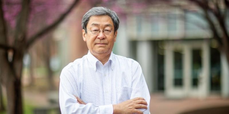 Portrait photo of the late Biology professor Masashi Kawasaki.