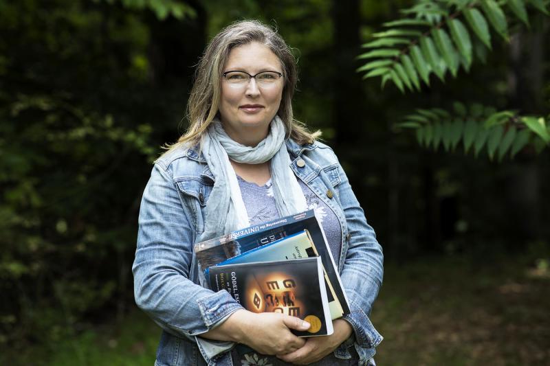 Astronomy professor Kelsey Johnson, who studies star formation, has authored two illustrated books for children.