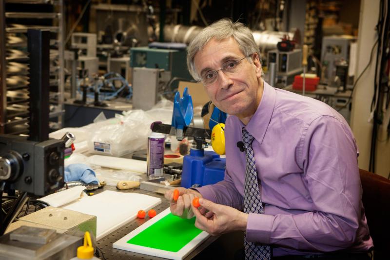 Lou Bloomfield is a longtime professor of physics at the University. (Photo by Dan Addison