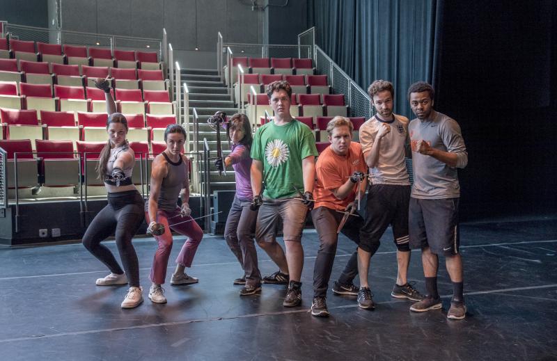 Marianne Kubik’s students spent the semester earning a national recognition in stage combat and mastering the art of creating fight scenes that are both utterly believable and entirely safe.