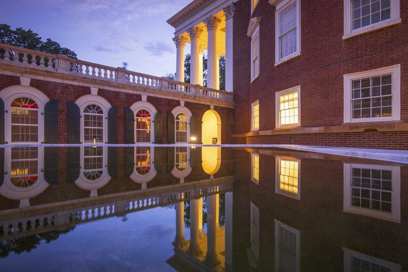 Relection at the Rotunda at UVA
