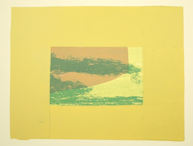 Artist Howard Hodgkin's \"Indian View F\"