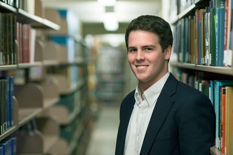 New student Board of Visitors member, third-year Daniel Judge 