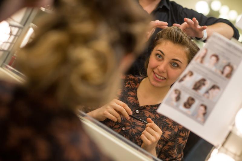 Two Hours Before Curtain: Backstage as UVA Drama Prepares to Open The Rimers of Eldrich