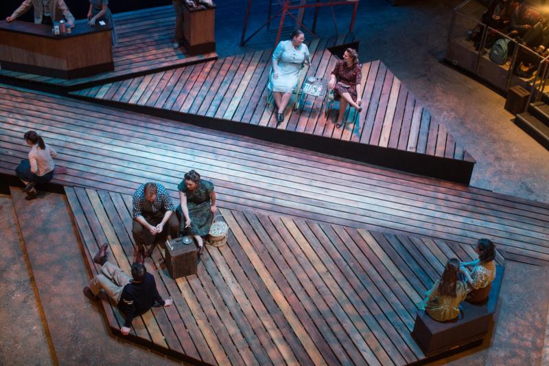 Two Hours Before Curtain: Backstage as UVA Drama Prepares to Open The Rimers of Eldrich