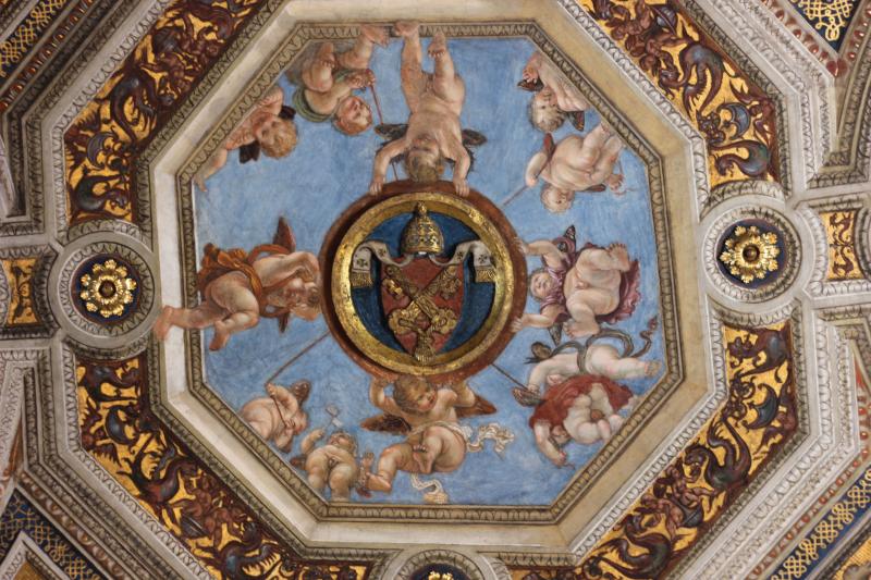 A fresco by Raphael in Pope Julius II’s private library at the Vatican