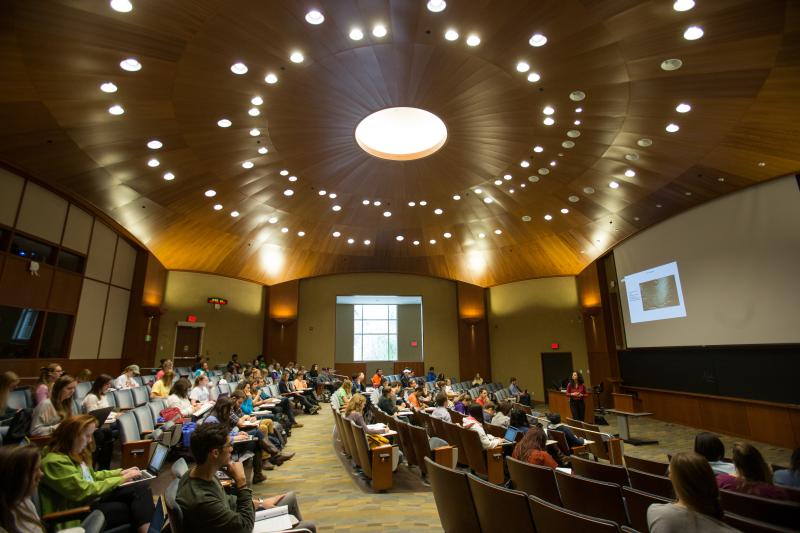 Lecture in Nau Hall 