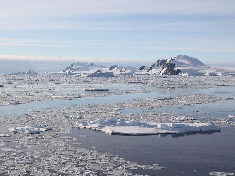 Charcot Island in the Antarctic Peninsula.