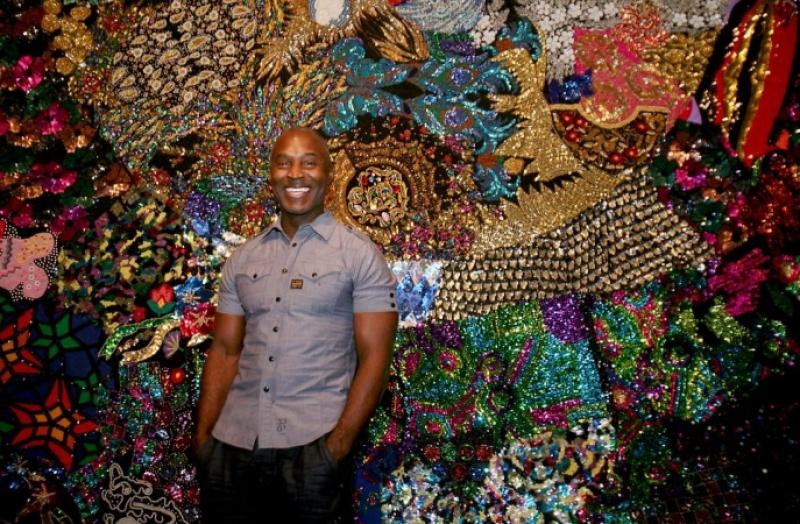 Performance artist and sculptor Nick Cave