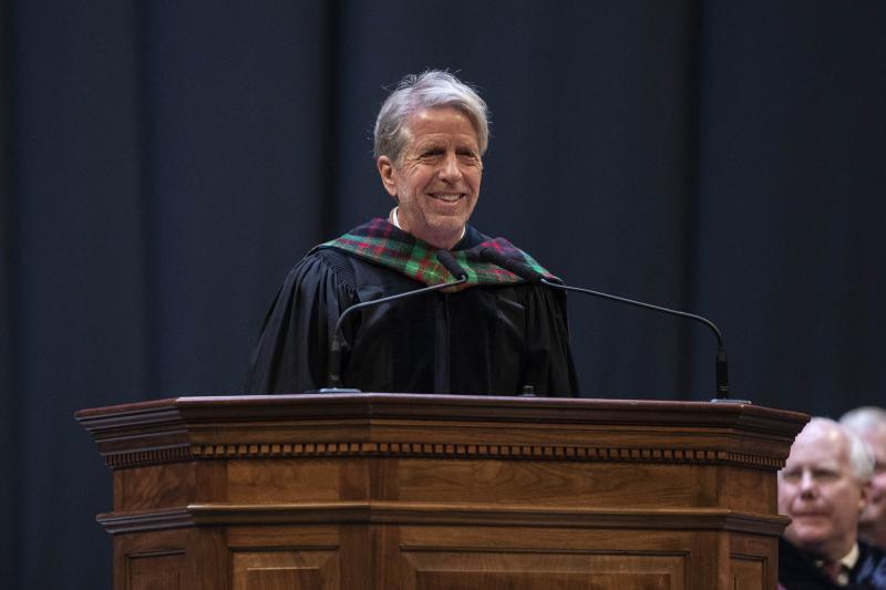 Economist Charles A. Holt, winner of the Thomas Jefferson Award for Scholarship, is renowned for his scholarship and his mentorship of both undergraduate and graduate students.