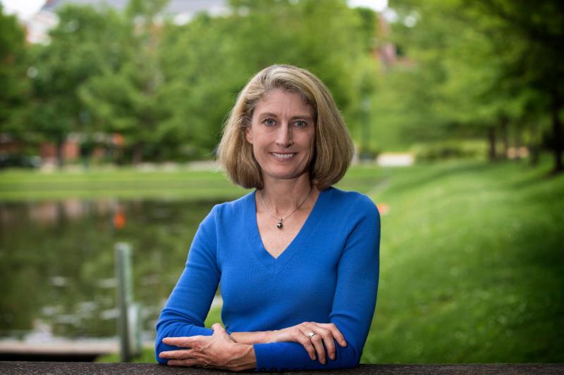 Karen McGlathery directs the Environmental Resilience Institute, which is providing the seed grants to study the aftermath of storms and hurricanes. 