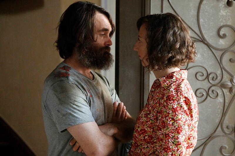 Will Forte, head writer and star, plays Tandy “Phil” Miller, who meets his future wife Carol Pilbasian, played by Kristen Schaal, in “The Last Man on Earth.” 