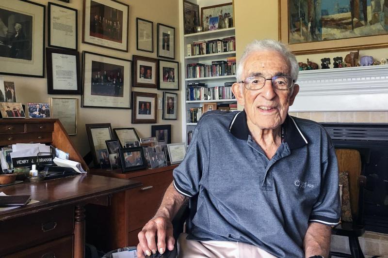 Political scientist Henry Abraham, who lived to age 98, was an expert on constitutional law and the U.S. Supreme Court.