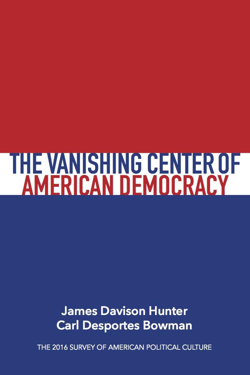 Cover of IASC Publication: The Vanishing Center of American Democracy