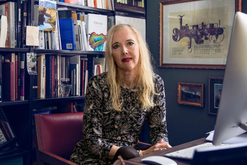 English professor Lisa Russ Spaar has published seven books of poetry and four anthologies of poems.