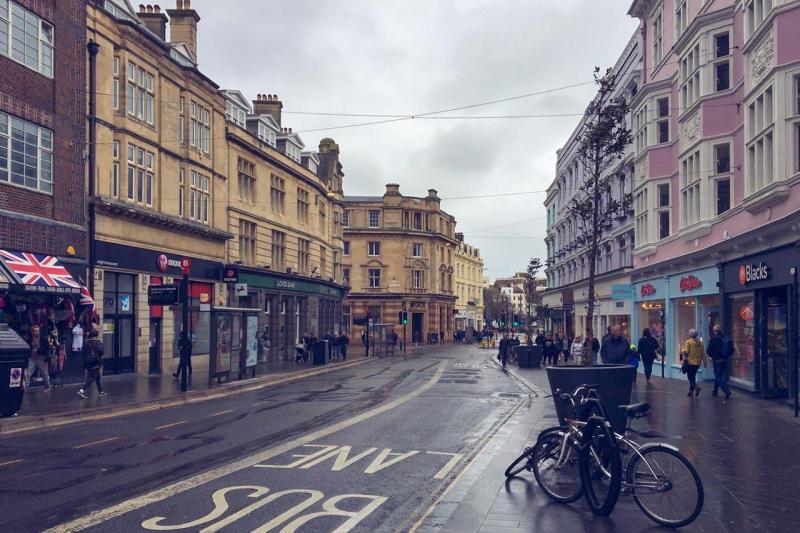 Autumn Swain took this picture of a lane in Brighton, England in October. “A small number of London First students and I went on a day trip on the train,” she said.