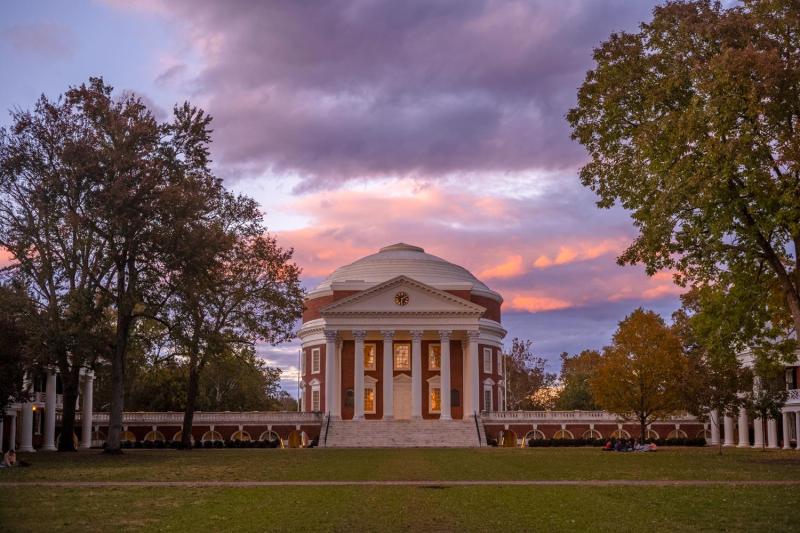 UVA Rotunda at Sunset