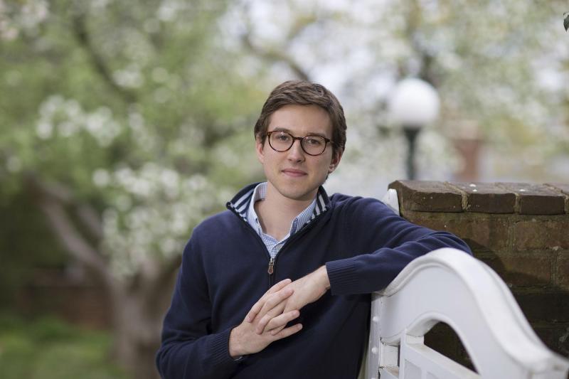 Fourth-year Russell Bogue, Honors Politics Major and 2015 Rhodes Scholar