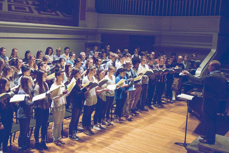 UVA University Singers in concert