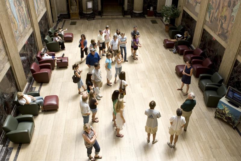 Charles L. Brown Science & Engineering Library in Clark Hall 