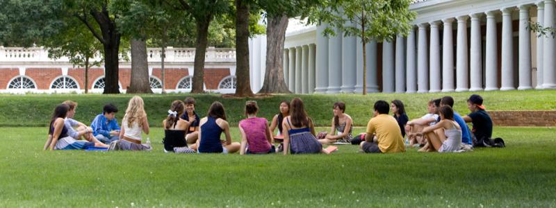 The Lawn at the University of Virginia