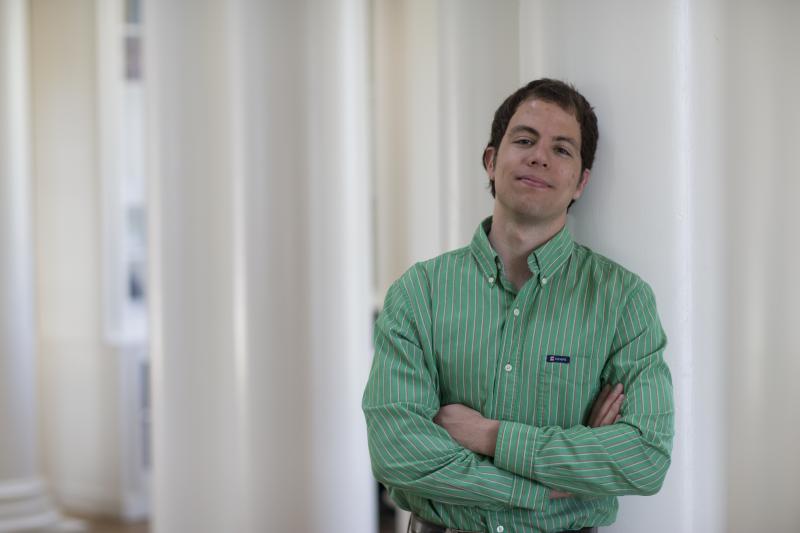 Rhodes Scholar Charlie Tyson at U.Va.