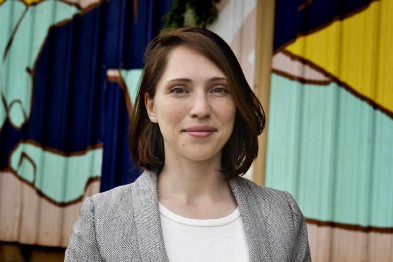 Ilse Cleeves is an assistant professor of astronomy who uses radio telescopes to detect chemical signatures in space.