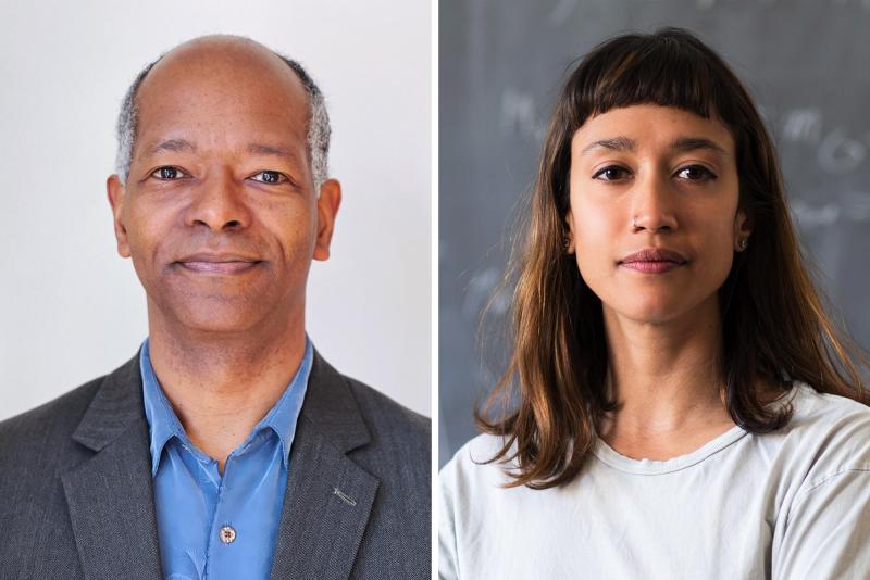 UVA astronomers Aaron Evans, left, and Nitya Kallivayalil are working on two of the first research projects selected by NASA for the James Webb Space Telescope.