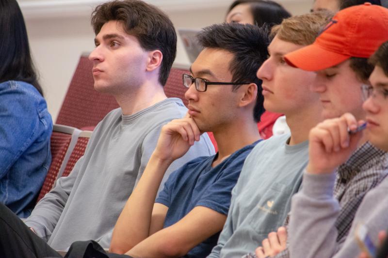 Students at UVA's \"Stats Live\" Symposium
